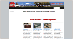 Desktop Screenshot of barnworld.com
